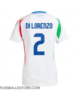 Günstige Italien Giovanni Di Lorenzo #2 Auswärtstrikot Damen EM 2024 Kurzarm